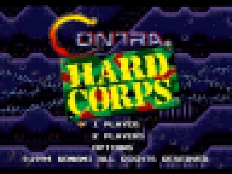 Contra Hard Corps OST ORIGINAL SOUNDTRACK 