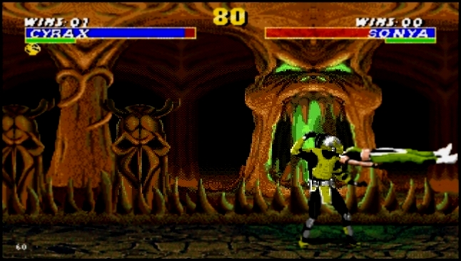 SEGA - играем на эмуляторе в Mortal Kombat 3 
