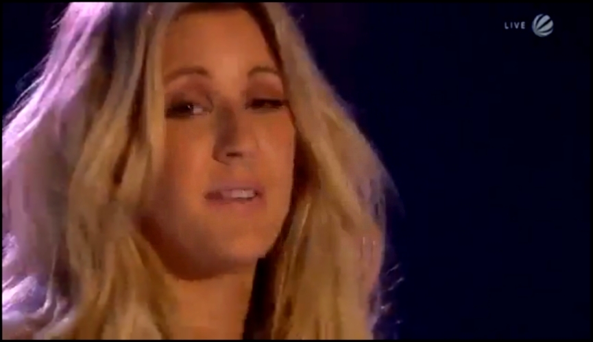 Ellie Goulding with Debbie Schippers - Burn (The Voice Of Germany; 20.12.13) 