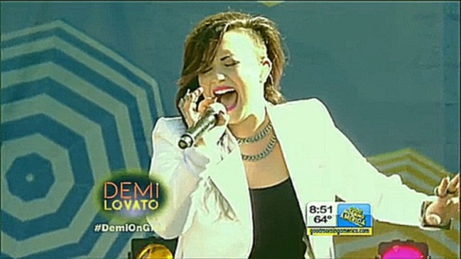 Demi Lovato Full Good Morning America Concert Performance - LIVE 06 06 2014  HD 1080 