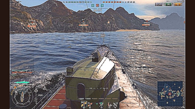  World Of Warships : Приятные мгновения крейсера Furutaka . 