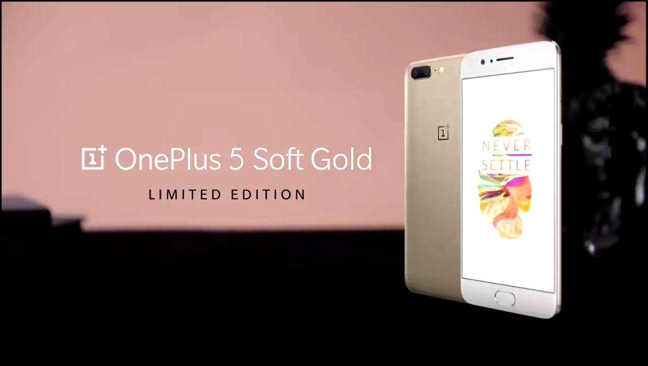 Смартфон OnePlus 5 - Soft Gold 