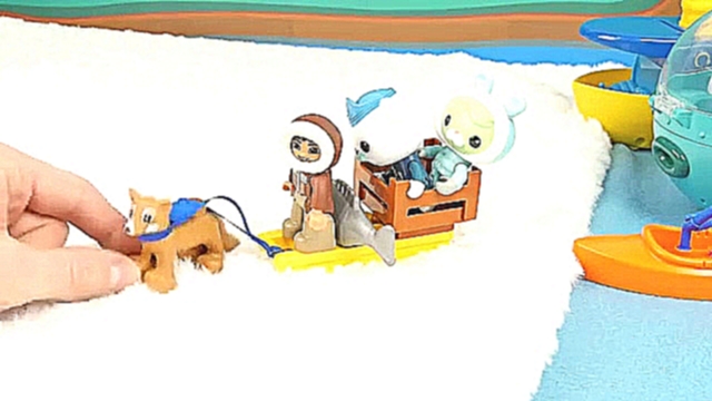 Октонавты в Арктике и встреча с Эскимосами - Познавательный мультфильм для детей. Носики Курносики 