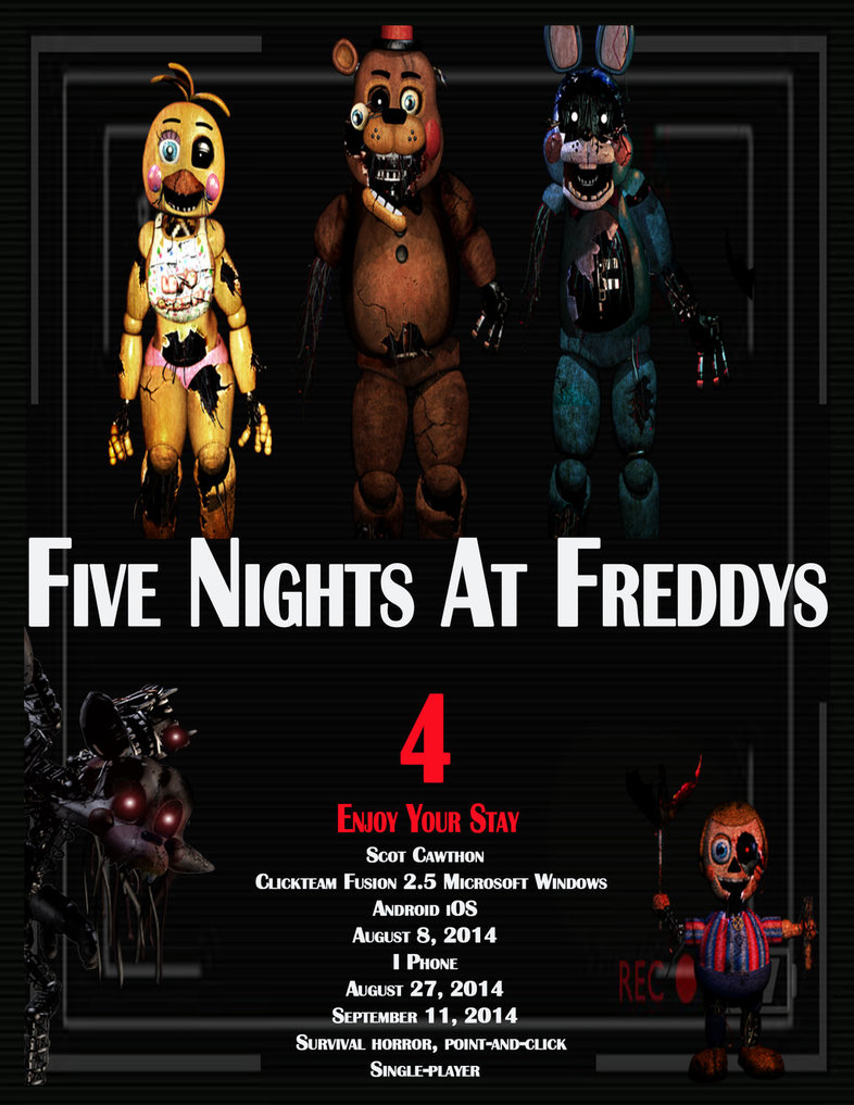 5 ночей с фредди 4 - Five Nights at Freddy's 4 продожжение