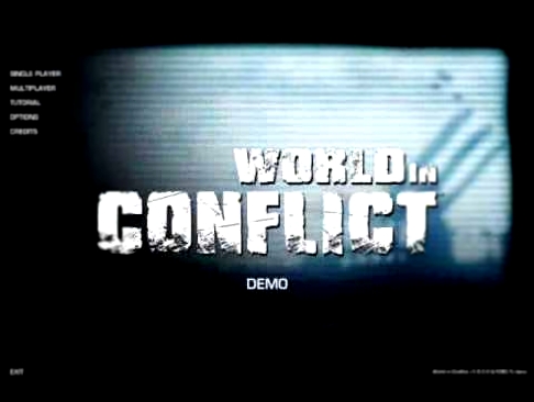 World in conflict SOUNDTRACK in main menu 