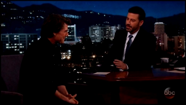 Jimmy Kimmel Live! специальный гость Tom Cruise (18.10.2016) 