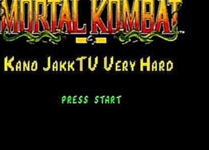 Mortal Kombat 1 (JAKK TV) Kano Very Hard No Continues 