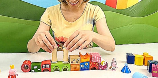 Замок для Свинки Пеппы и Джорджа - Развивающее видео для ребёнка с игрушками Peppa Pig 
