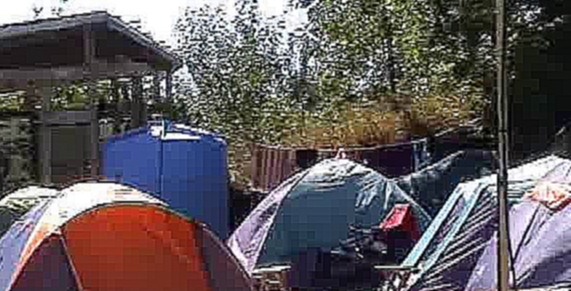 Палаточный городок в Крыму 
