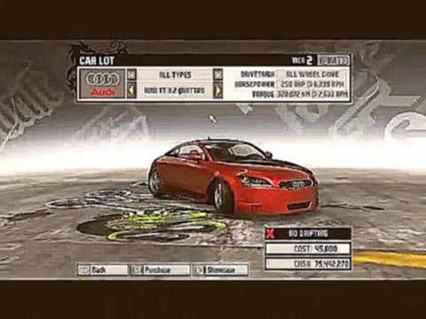 Need for Speed Pro Street: All 190 Cars 
