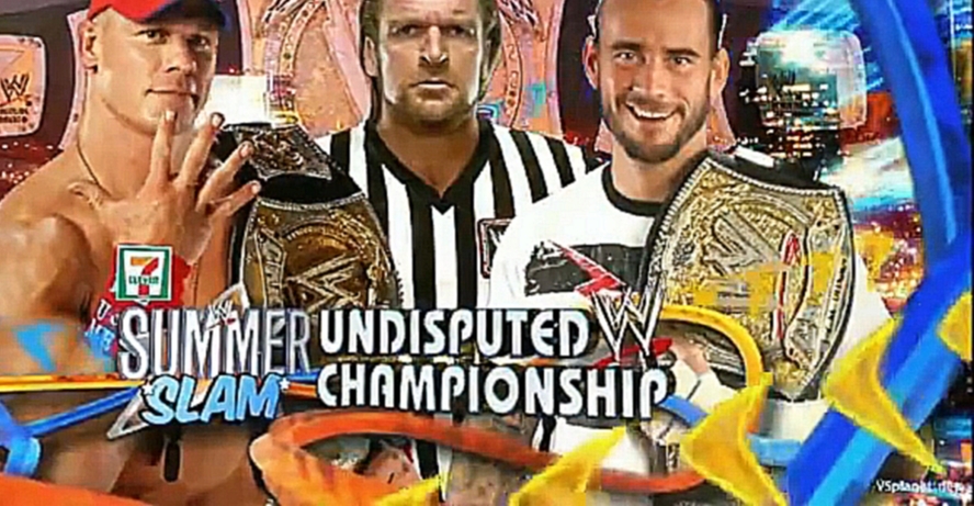 Джон Сина vs. СМ Панк, за Титул WWE - WWE Summerslam 2011 