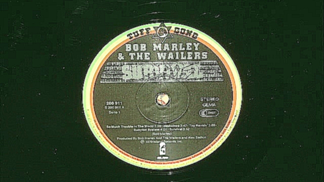 BOB  MARLEY & THE WAILERS    -   TOP  RANKIN' 