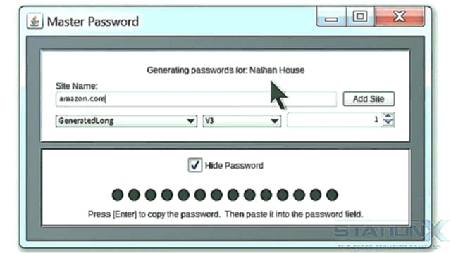 088 Password Managers - Master Password 