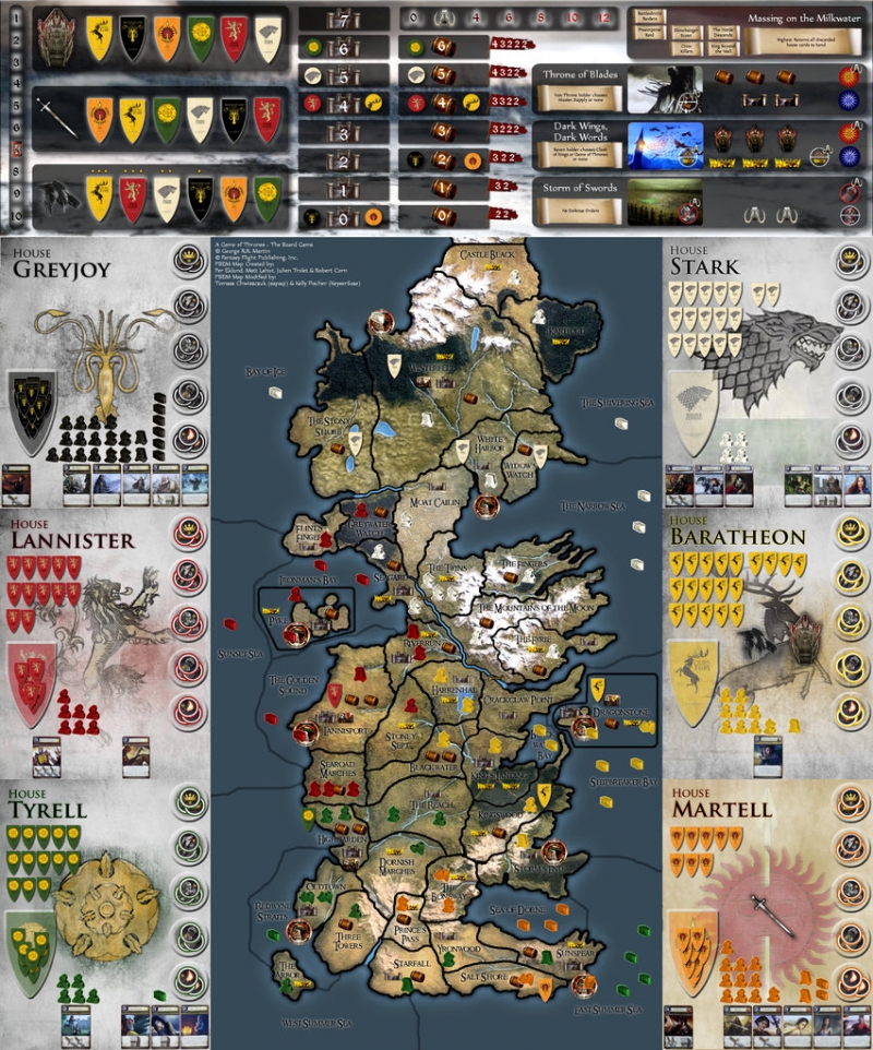 A clash of kings - map travel terrain 4