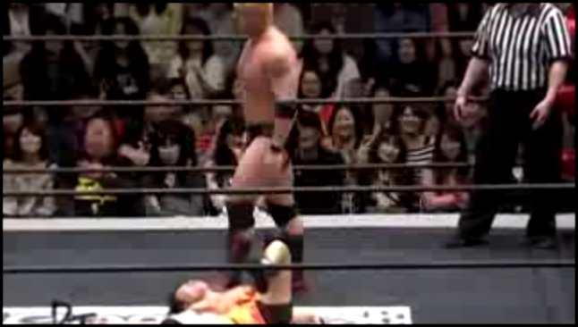 DDT - Masa Takanashi vs. Hino Yuji  KO-D title  2012.05.04.Max.Bump  