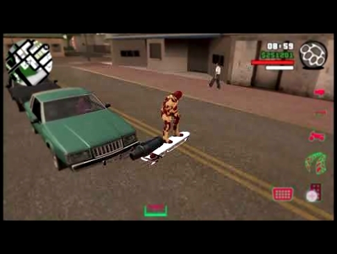 GTA san andreas super hero mod coming here on any android phone 