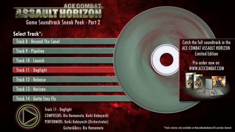 Ace Combat Assault Horizon OST - Rio Hamamoto - Eyes