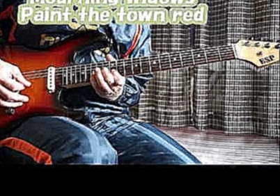 Nuno Bettencourt - Paint the town red - solo cover 