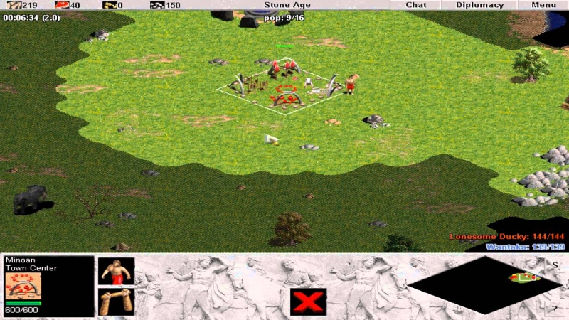 Age of Empires 1 - stone age