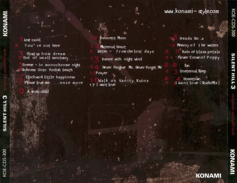 Akira Yamaoka - Dance With Night Wind OST "Silent Hill 3"