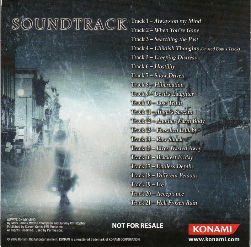 Akira Yamaoka Саундтрек звуки сайлент хилл Silent Hill Shattered_Memories - Devil's Laughter
