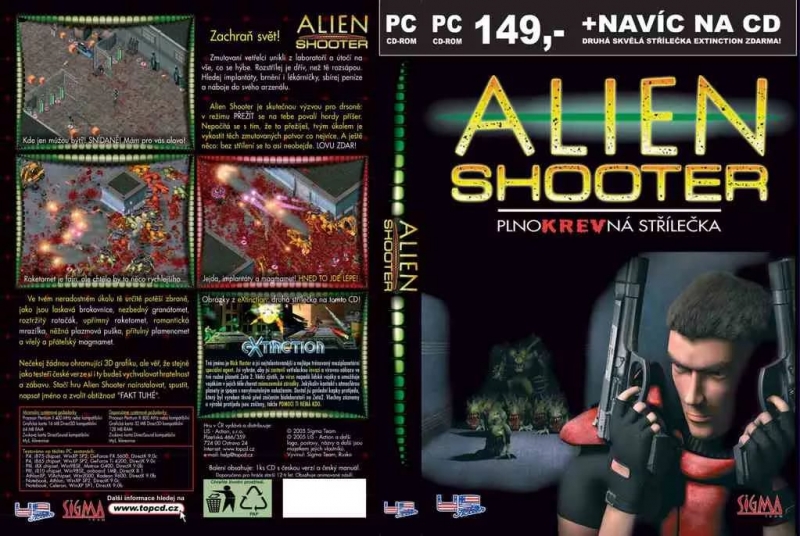 Alien Shooter 2 - Cover