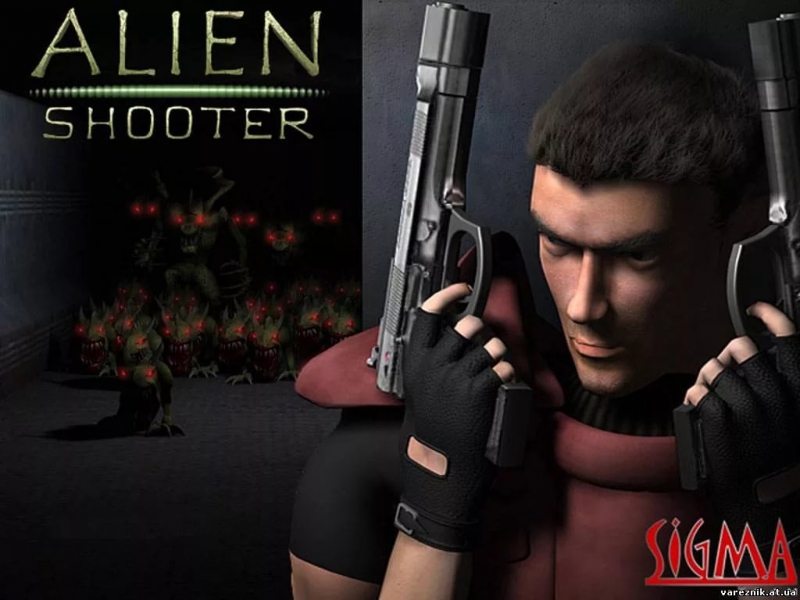 Alien Shooter - Alien Shooter Menu
