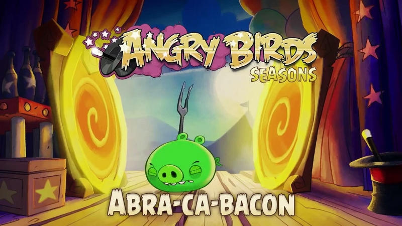 Angry Birds Seasons - Abra-Ca-Bacon