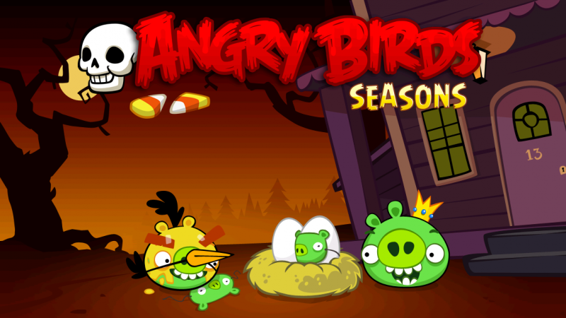 Angry Birds Seasons - Haunted Hogs Theme Halloween 3