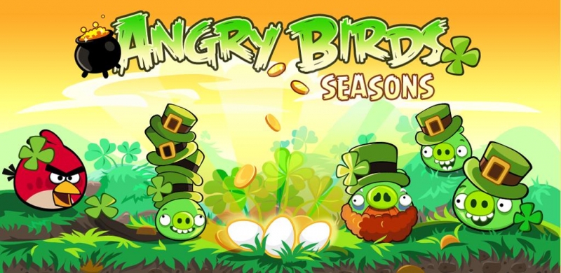 ANGRY BIRDS Seasons - St. Patrick's day