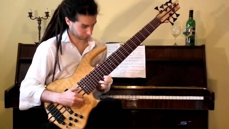 Собачий вальс на бас-гитаре