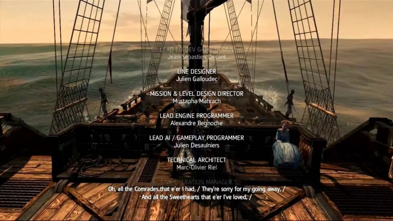 Assassin's Creed 4 Black Flag - Anne Bonny Ending Song The Parting Glass