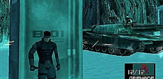 Solid Snake Vs M1 Tank Boss #2 