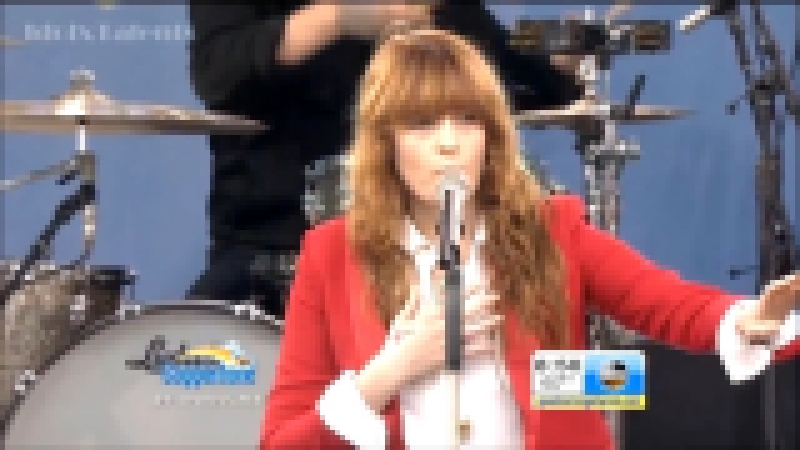 [HD] Florence The Machine - Dog Days Are Over - GMA Summer Concert  05 06 2015 