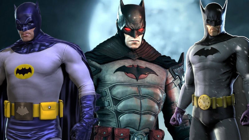 Baan Arkham Knight - All Costumes and Baobile Skins  trailer