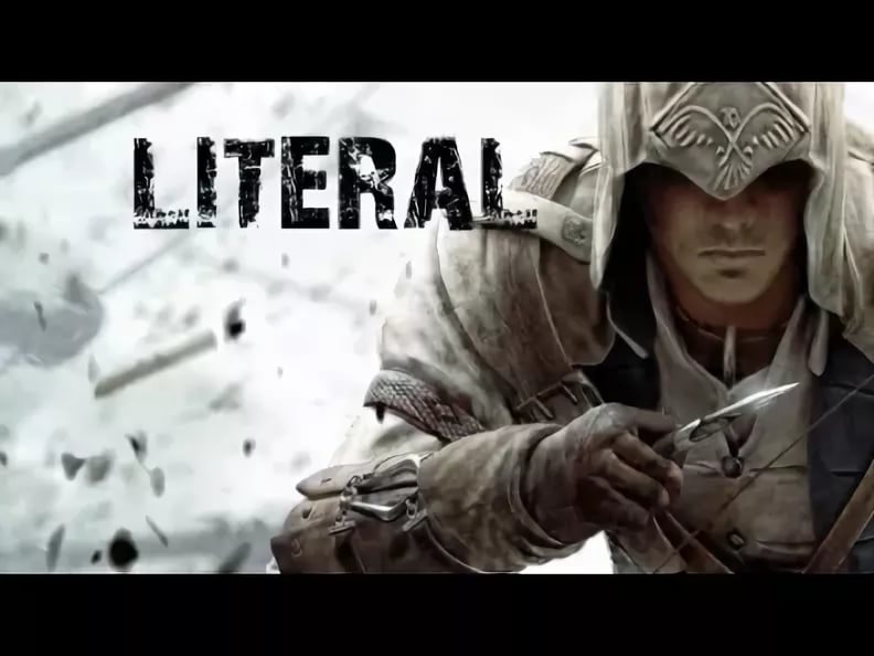 BBLOG - Литерал Literal Assassins Creed 3
