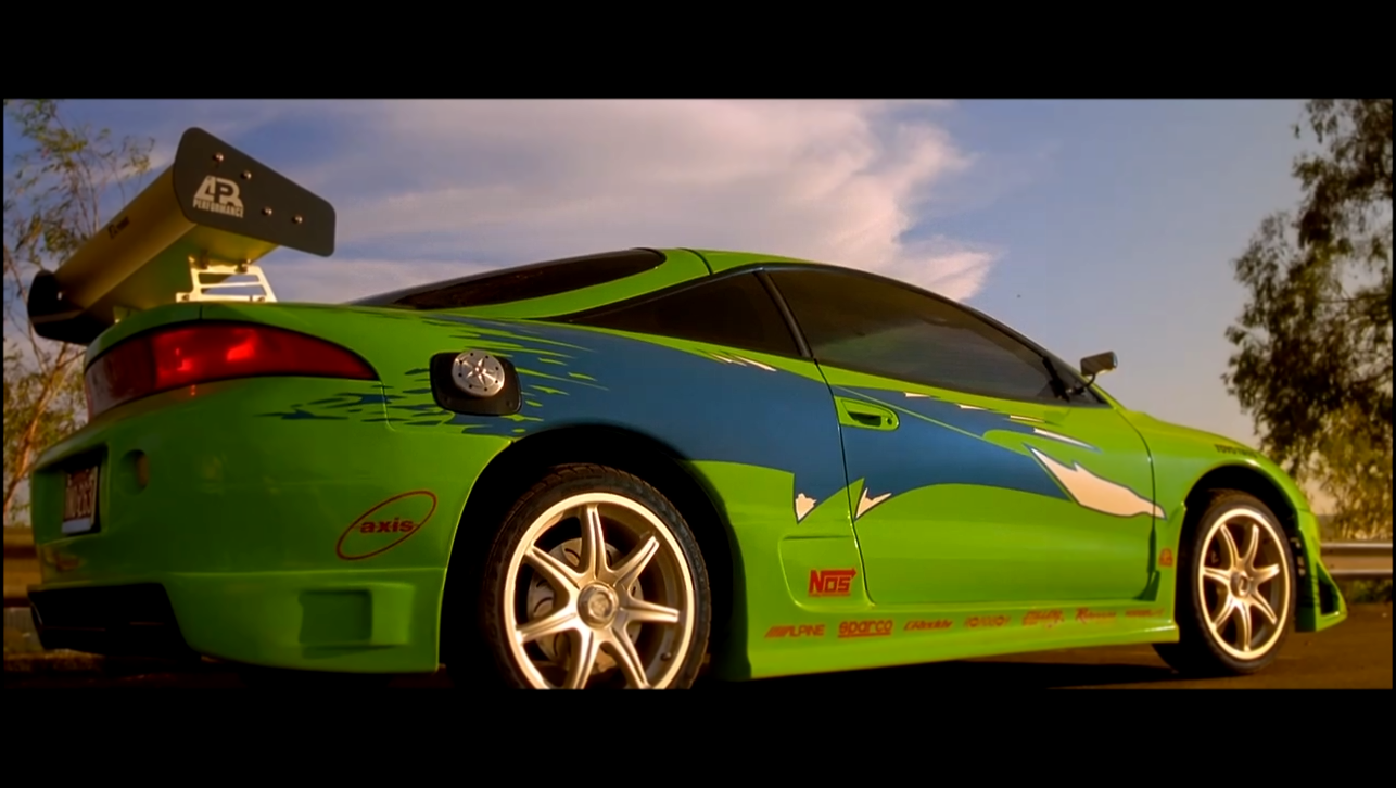 Форсаж, Митсубиси Эклипс | Fast & Furious (2001). Mitsubishi Eclipse scene [Blu-ray] 