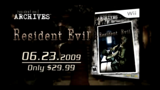 Resident Evil: Archives (Remake) - E3 09: U.S. Debut Trailer 