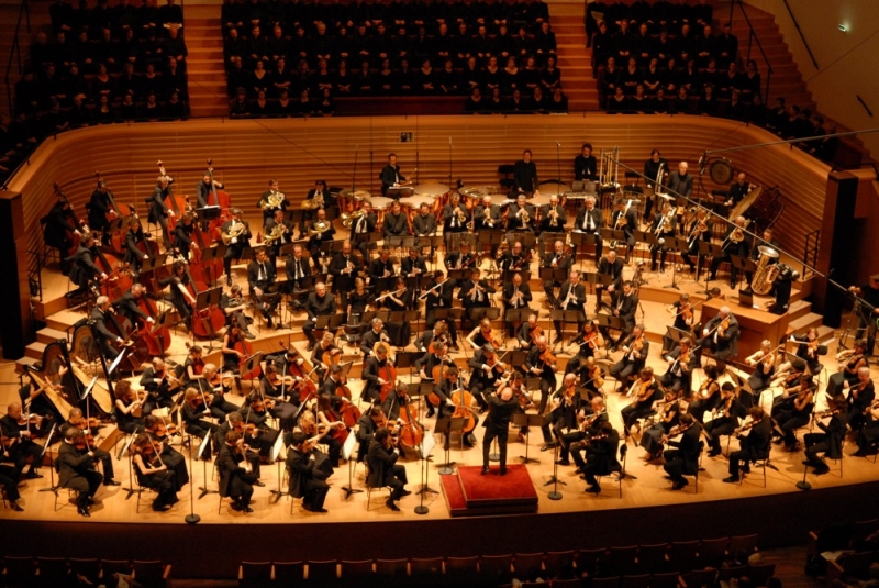 Бостонский оркестр и детский Парижский хор