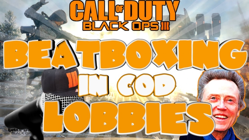 'TRAP GOD' - BEATBOXING IN COD LOBBIES EP.29 BLACK OPS 2