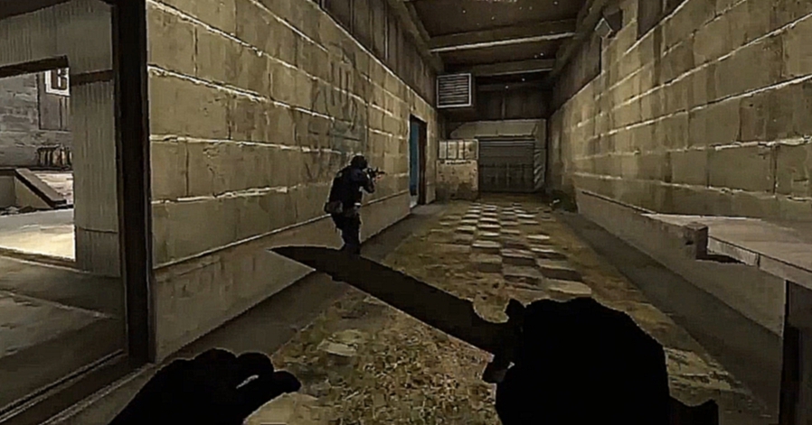 Counter Strike: Global Offensive - нарезка моментов de_cache, из дыма с ножом 