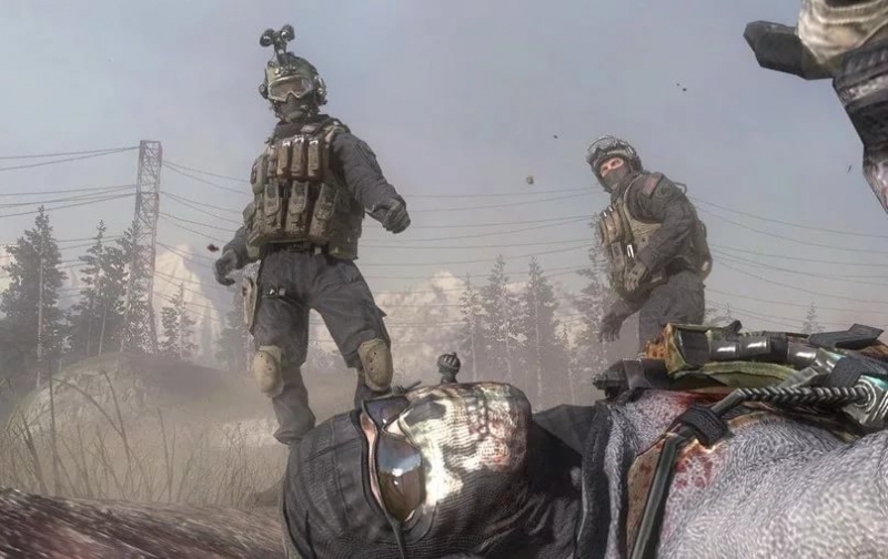 Call of Duty 4 Modern Warfare 2 - hz boneyard flyby LR 1