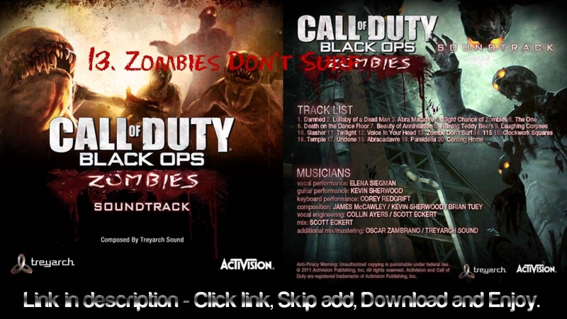 Call of Duty Black Ops (Zombie Soundtrack) - Undone