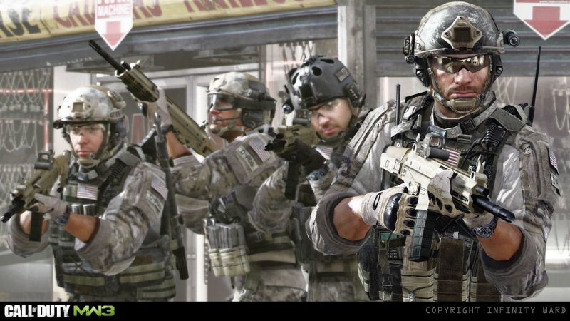 call of duty mw 3 - Delta force