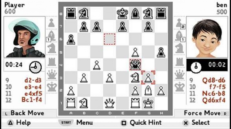 Chessmaster PSP - Main Menu