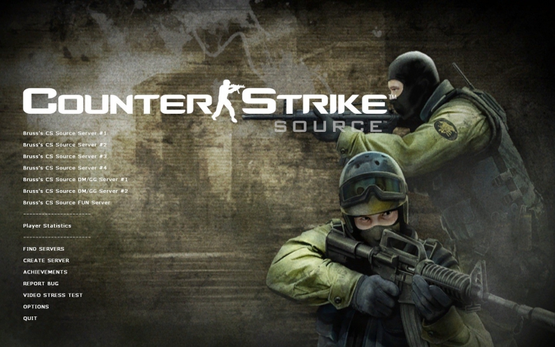 Counter Strike - Menu