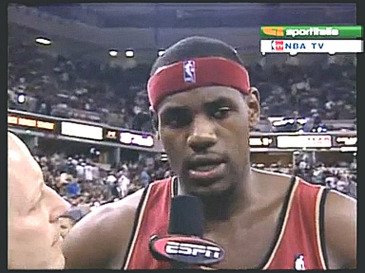  [The NBA Legacy] Первый матч Леброна в НБА 29.10.2003. CLE CAVALIERS @ SAC KINGS - 2 