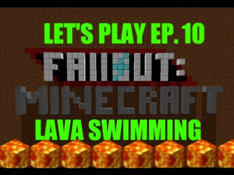 Fallout Minecraft: DeadState EP.10 "LAVA SWIMMING!!!" 