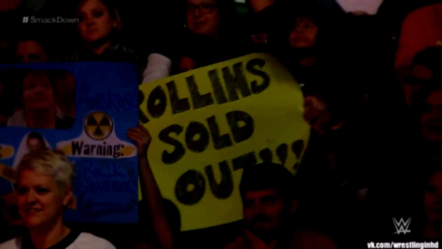 Seth Rollins Entrance, WWE Friday Night SmackDown 21.11.2014 