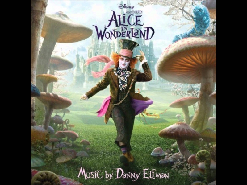 Danny Elfman - Детский Хор - Тема Алисы (ОСТ "Алиса в стране чудес" - Alice's Theme OST "Alice In Wonderland" (ПОТРЯСАЮЩАЯ музыка Да будет сказка, прекрасная, волшебная  АНГЕЛЬСКОЕ, КРАСИВОЕ ДЕТСКОЕ ПЕНИЕ.